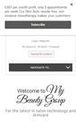 Mobile Screenshot of mybeautygroup.com